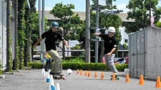 スケボーでタイムを競う　「意外と敷居は低い」　滋賀で9月に大会