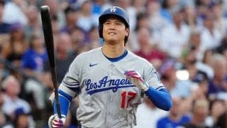 大谷翔平、8回に代打送られ途中交代　4回5失点＆2打数1安打…打球直撃のアクシデントも