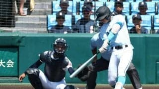 8打数連続安打で最多タイ　山梨学院・横山「日本一になりたかった」