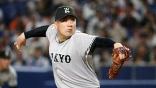 日米200勝へ王手　巨人・田中将大、さえた直球　4月以来の勝利