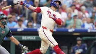 「MVP候補に相応しい存在感」大谷翔平に再び1本差をつける45号…シュワバーに米記者らが注目 127試合時点では“球団最多ペース”