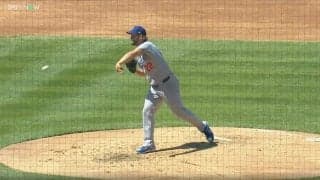 「どうしたんでしょうか？」ド軍戦で“謎の2バウンド投球” カーショーは「使ってない」長谷川氏指摘の場面に「さすがベテラン」の声