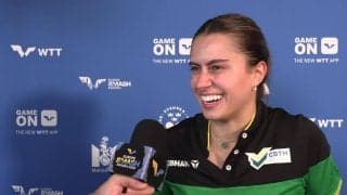 B.タカハシ 張本美和から大金星「両親から電話があって泣いてしまった。こういう瞬間があるからこそ報われる」【卓球 ヨーロッパスマッシュ】