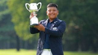 高浦維吹、リベンジ成功で「めっちゃ嬉しい」　次の目標はダンロップフェニックス出場