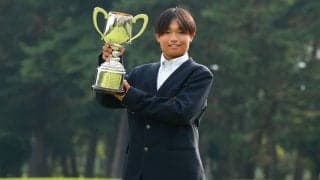 道上嵩琉が高校初年度V「まさか優勝できるとは」　外岩戸晟士とのプレーオフ制す