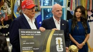W杯の抽選、米首都で12月に　トランプ氏「プーチン氏来るかも」