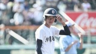 阪神コーチの父と同じ景色…白線の外から頂点へ　沖縄尚学・田中彪斗