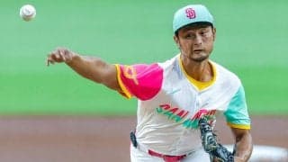 ダルビッシュ、ド軍との首位攻防戦で6回1失点　勝利投手の権利、大谷を無安打に