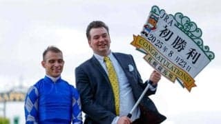 トール・ハマーハンセン騎手がJRA初勝利！ 「またウインターシーズンにも来られたら」