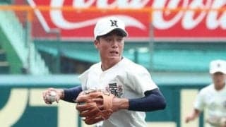 父と同じユニホームで甲子園「入ってよかった」日大三・安部翔夢選手