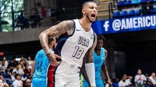 ザック・オーガストが28得点の活躍…NBA組不在のアメリカがバハマを下して白星発進