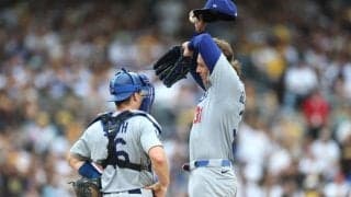 ド軍32歳右腕が“背信投球”「彼のファストボールの半分近くがゾーンに入っていなかった」パドレスに2連敗で首位陥落