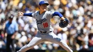 山本由伸、逆転被弾に怒りの叫び　9番打者に痛恨2ラン…敵地パドレスファン大盛り上がり