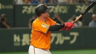 巨人リチャードは「バケモンやろ」　看板直撃に騒然…衝撃“147＆185”「大谷かよ」