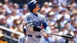 大谷翔平がダメ押し45号　逆転勝利でド軍M31点灯…由伸は11勝目、対パドレス3連敗阻止