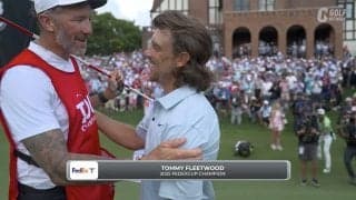 【動画】トミー・フリートウッドが164試合目でのPGAツアー初優勝で2025シーズンチャンピオンタイトルを獲得【ツアーチャンピオンシップ2025】