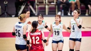 女子日本代表　セットカウント0-2からウクライナに逆転勝利で開幕2連勝