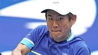  西岡良仁 全米OP初戦敗退 ラケット破壊 