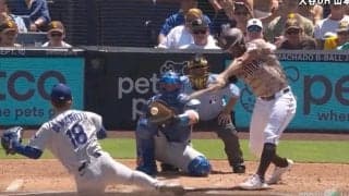 オリックス時代に戻った？ 山本由伸、“出力上げた”剛速球に打者ドン引き「京セラですか？」渾身の“外ズバ”→マン振り三振「若月に見えてきた」