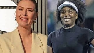  シャラポワ 全米OPヴィーナス戦観戦 