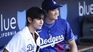 「これ以上の想い出ある？」大谷翔平とBTSのVさんが“2ショット”　始球式で見事な投球「特別な瞬間になりました」ファン歓喜