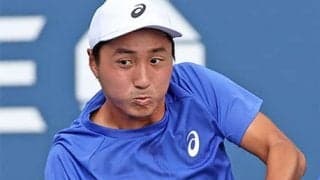 望月慎太郎 全米OP初戦突破に「成長」