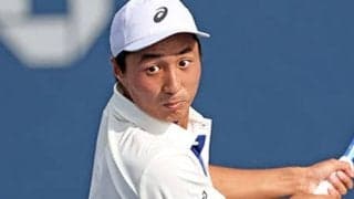 望月慎太郎 全米OP初白星で初戦突破