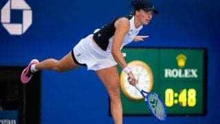 シフィオンテク 世界84位に快勝し7年連続初戦突破！ウィンブルドンに続いてのグランドスラム制覇へ好スタート[全米オープン]