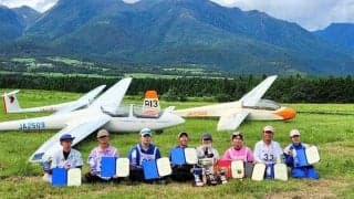 学生滑翔大会が閉幕　224回飛行、交流深める　大分県の久住滑空場