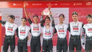 UAEが入念な準備の末、チームTTで最速タイムを叩き出す！マイヨ・ロホはヴィンゲゴーが奪還｜ブエルタ・ア・エスパ－ニャ2025 レースレポート：第5ステージ