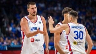 ニコラ・ヨキッチ率いる優勝候補セルビアがユーロバスケット初戦でエストニアに快勝