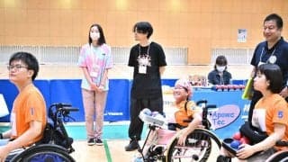 中学生が日本ボッチャ協会のお仕事を体験！