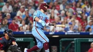 シュワーバーが衝撃1試合4発　MLB史上21人目の偉業…46→47→48→49号、大谷翔平と4本差