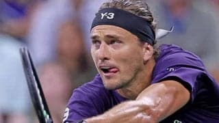  ズベレフ 盤石の全米OP3回戦進出 