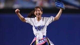 人気アイドルが「ドラフト1位候補！！」青ミニスカで“ぴょんぴょん”大はしゃぎ「全てが完璧だったね！ガッツポーズ最高」