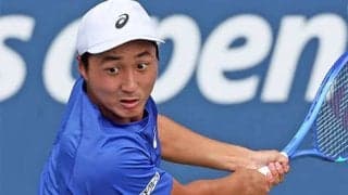  望月慎太郎 世界8位に屈し2回戦敗退 