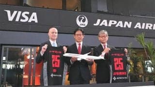 JAL・Visa・アルバルク東京が提携…新アリーナで観戦体験を創出
