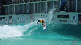 史上初、プロツアーが静波サーフスタジアムPerfectSwell®︎で開催