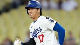 ドジャース、連勝4でストップ　大谷翔平は3試合連続安打…パドレス敗れM25に