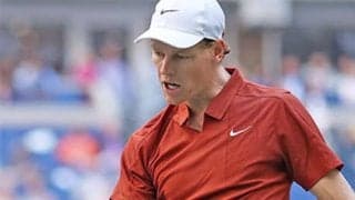 シナー 逆転勝ちで全米OP16強