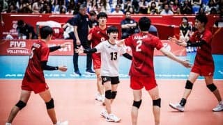 U21男子日本代表　世界選手権最終戦で韓国に勝利し11位で終了