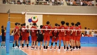 男子日本代表 in 薩摩川内合宿2025