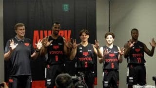 A東京が新戦力をお披露目…“勝利の味”を知るデイヴィスとフォスターが決意語る