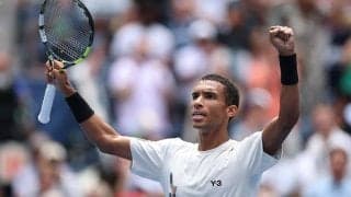 オジェ・アリアシム 5連敗中だったルブレフをストレートで下して4年ぶりの全米オープン8強「数年前よりずっと価値ある」