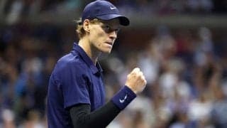 王者シナー 世界24位ブブリクを一蹴して8強！1時間21分の圧倒劇に相手も脱帽[全米オープン]