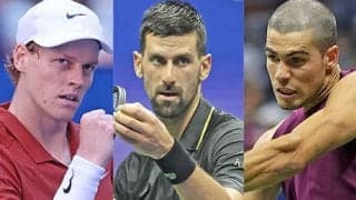  全米OP 男子8強出揃う 