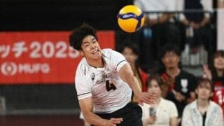 宮浦健人、改良したサーブで得点量産　バレー男子、ブルガリアに快勝