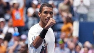 オジェ・アリアシムが4年ぶり2度目の準決勝進出。世界8位デミノーに逆転勝ち[全米オープン]