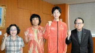 世界陸上出場の赤松選手「気持ち上げて跳ぶ」　出身の岐阜大で抱負