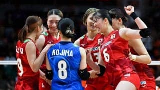 バレー女子日本代表は「主に攻撃面で圧倒した」と公式サイト賛辞、石川真佑の“勝負強さ”が光る……敵将も脱帽「日本の方が優れたチームだった」